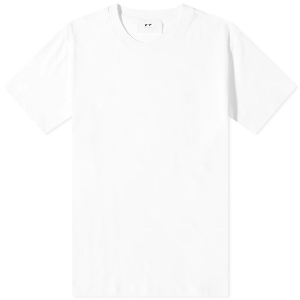 Men's Tonal A Heart T-Shirt White