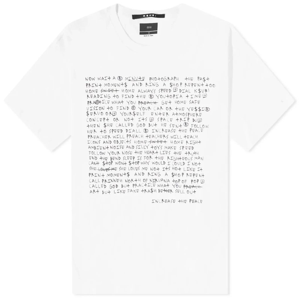 Men's White Noise Kash T-Shirt