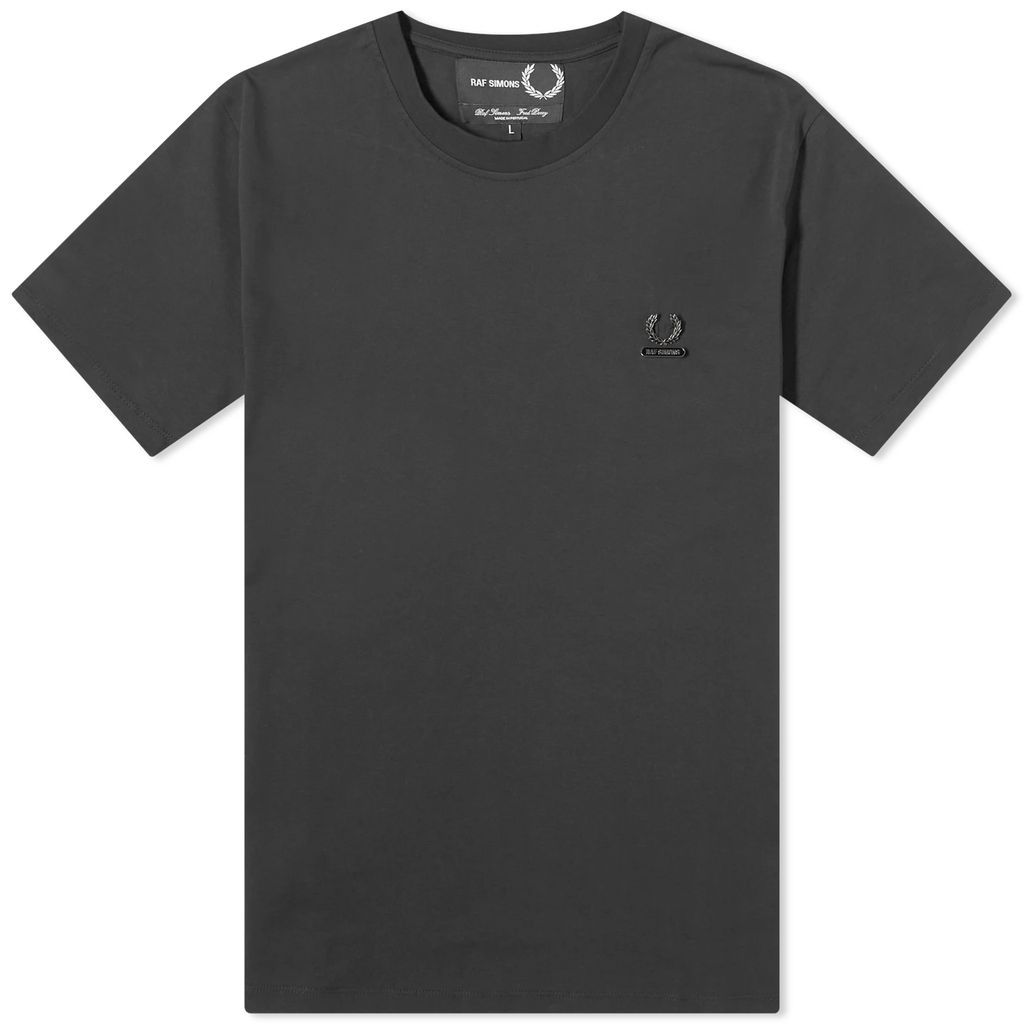 Men's x Raf Simons Enamel Pin T-Shirt Black