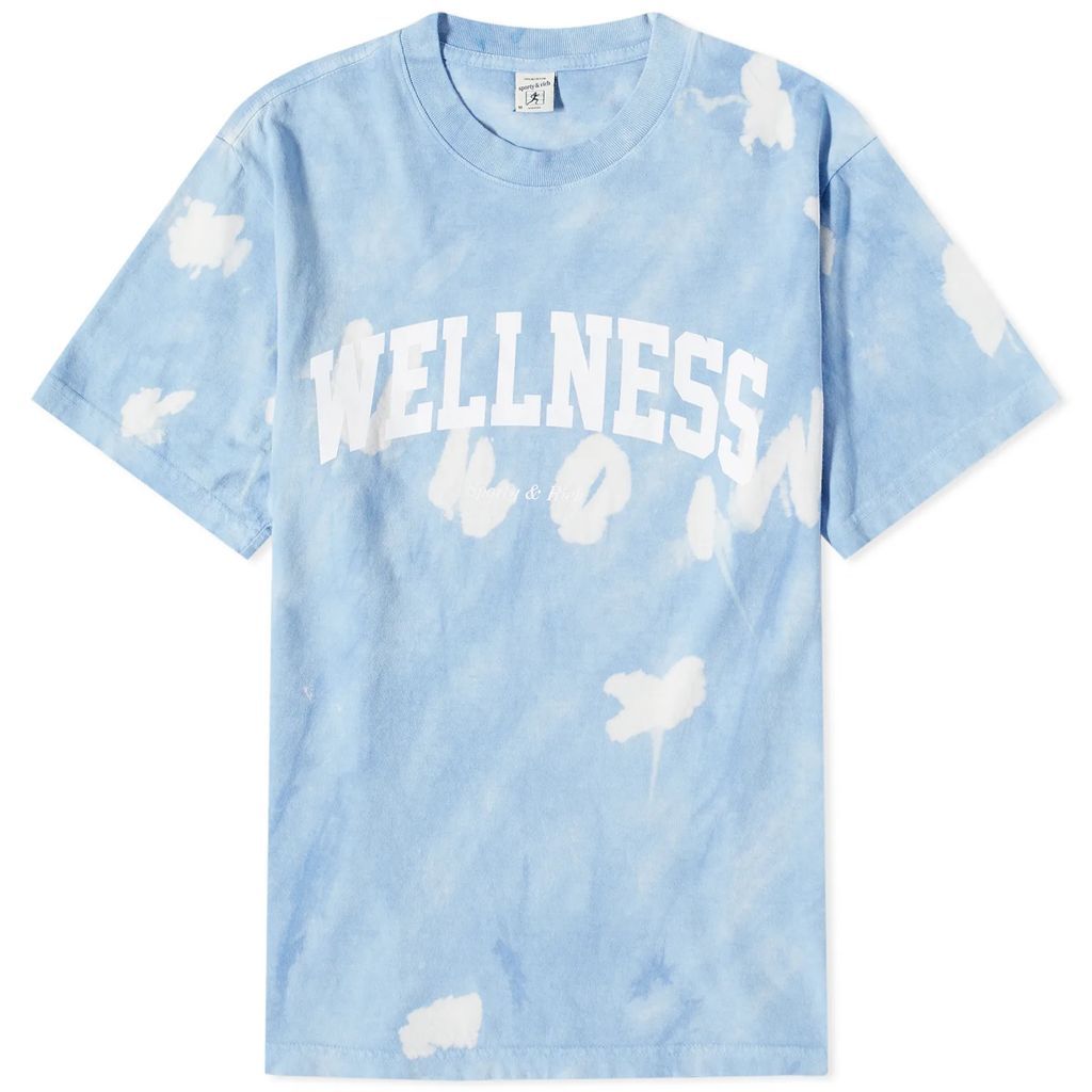 Wellness Ivy Tie Dye T-Shirt Hydrangea/White