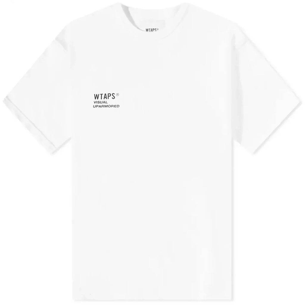 Men's Visual Uparmored Print T-Shirt White