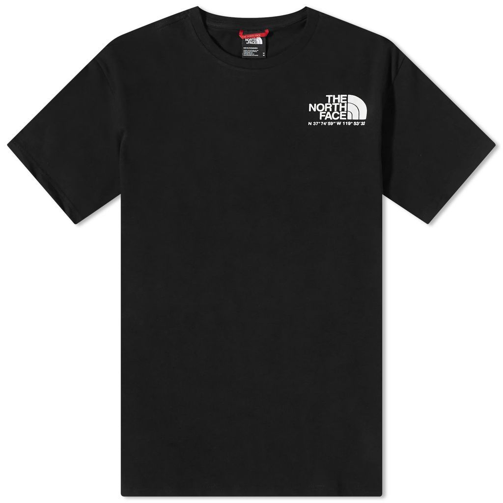 Men's Coordinates T-Shirt Tnf Black