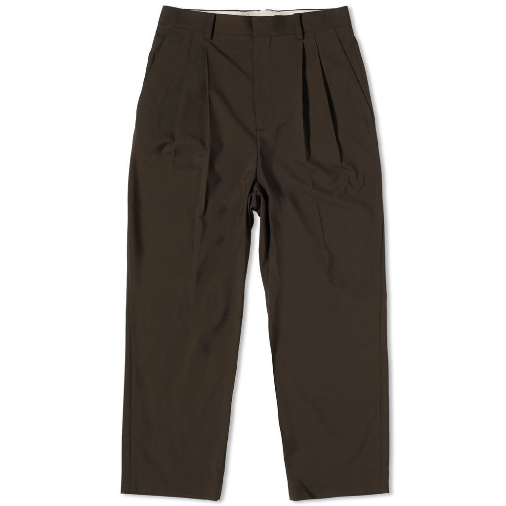 Men's 2 Tuck Tapered Pants Olive