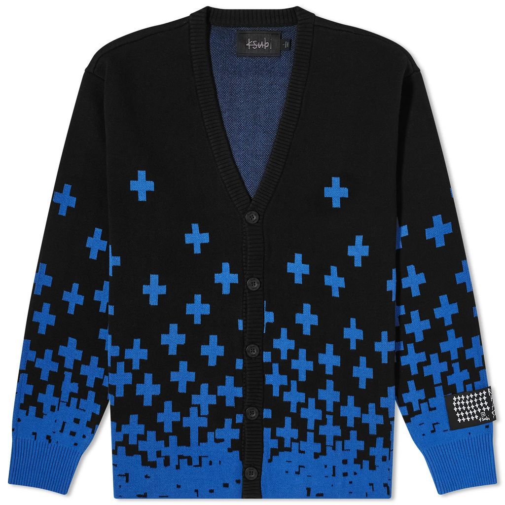 Men's Night Swin Knit Cardigan Blue