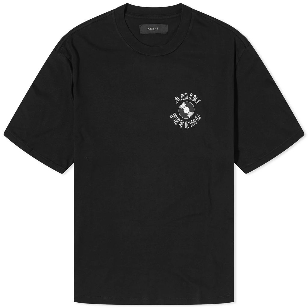 Men's Preemo Record T-Shirt Black