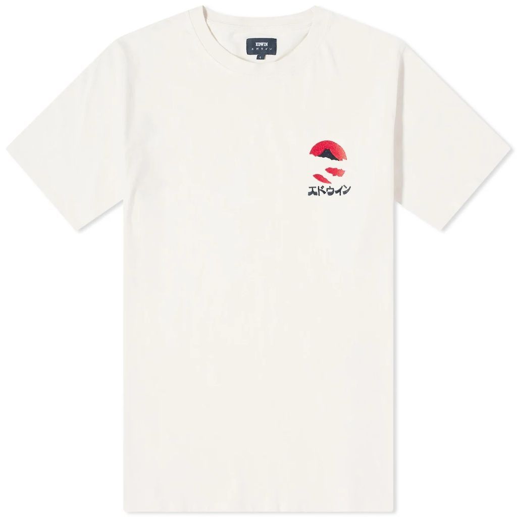 Men's Kamifuji Chest T-Shirt Whisper White