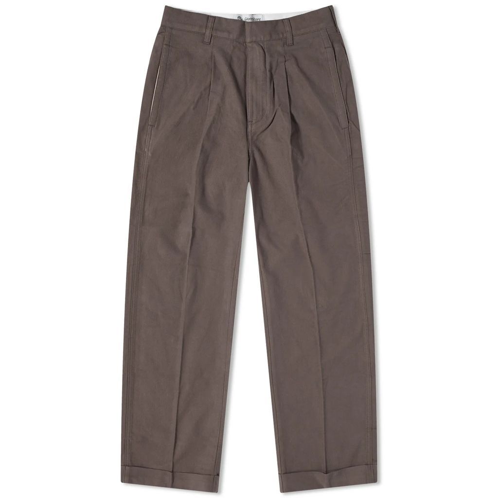 Men's Manager Pleated Pants Grey