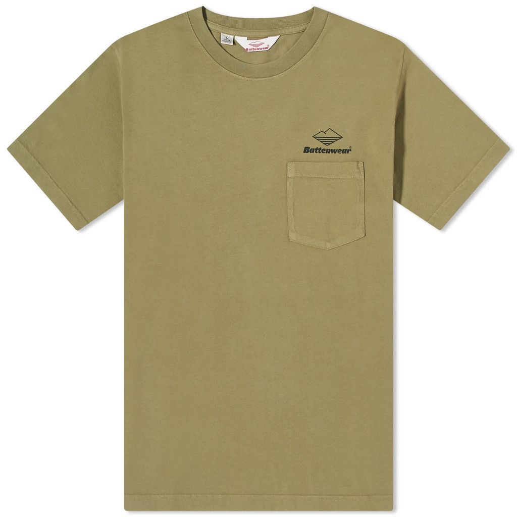 Men's Team Pocket T-Shirt Olive
