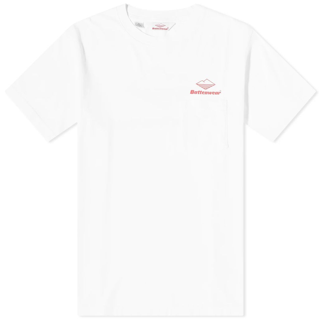 Men's Team Pocket T-Shirt White