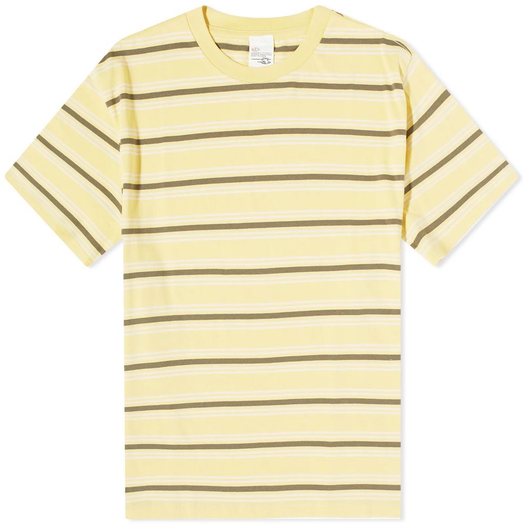Nudie Leffe Breton Stripe T-Shirt Citra