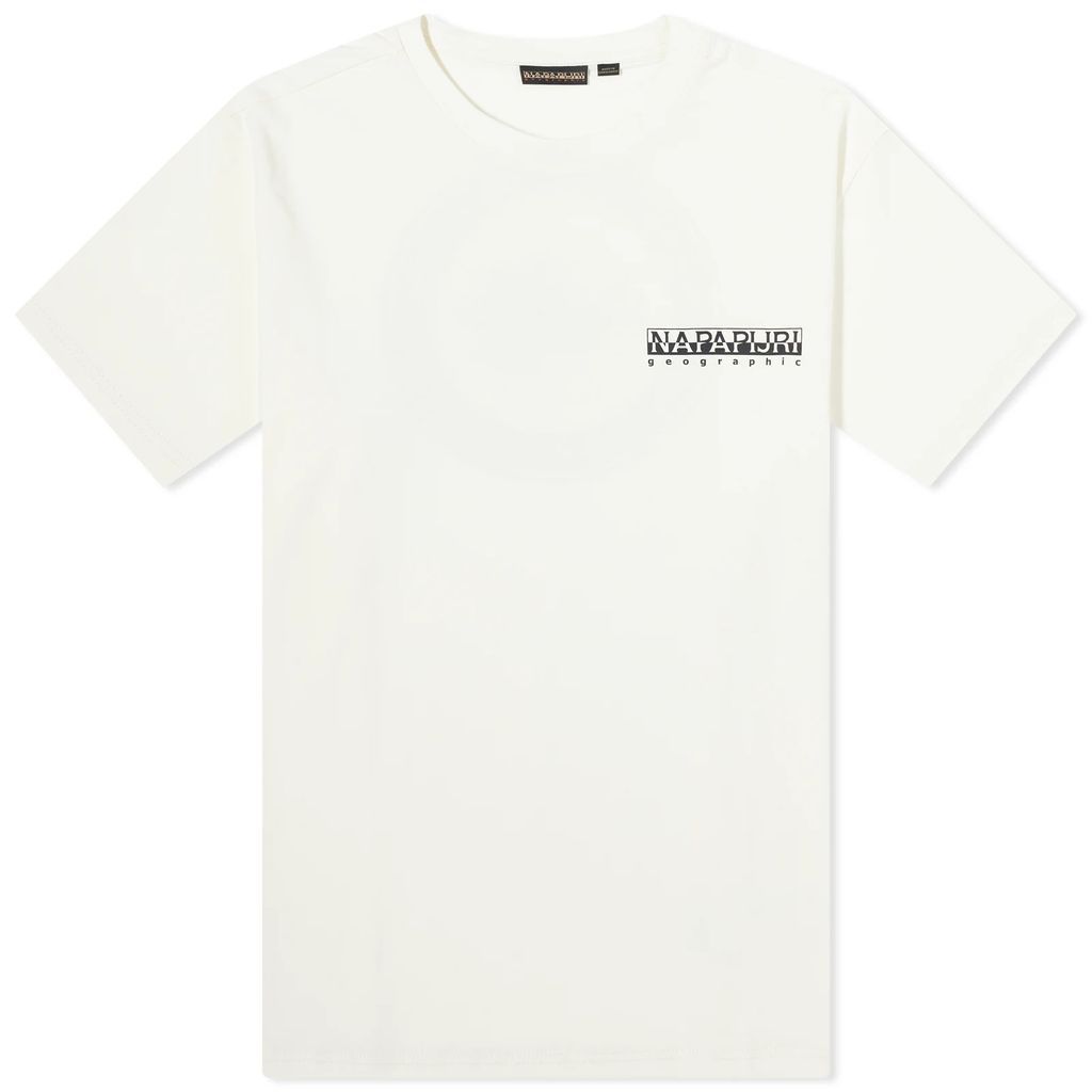 Men's Hill Back Logo T-Shirt White Whisper