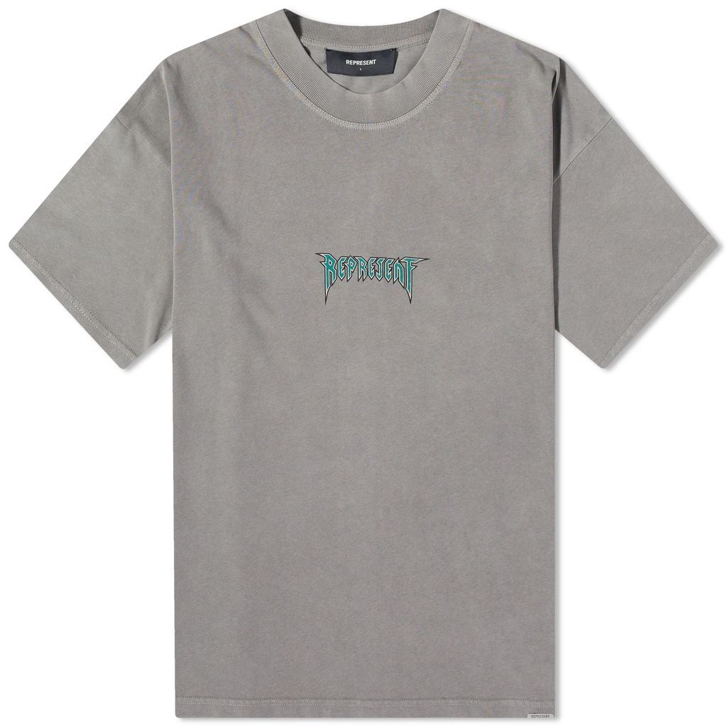 Men's Rock Logo T-Shirt Grey