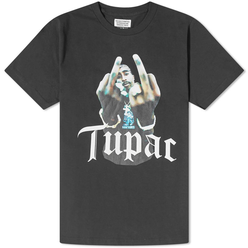 Men's Tupac T-Shirt Black