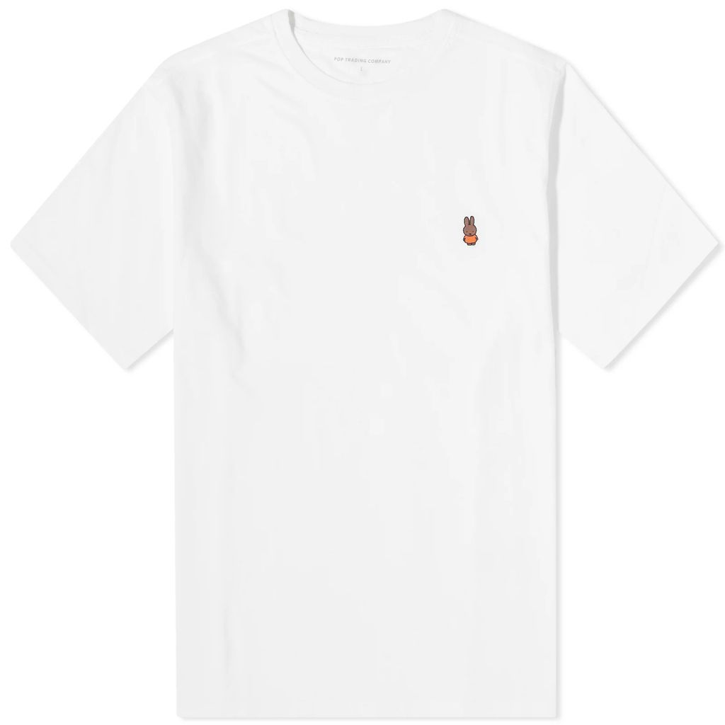 Men's x Miffy Embroidered T-Shirt White