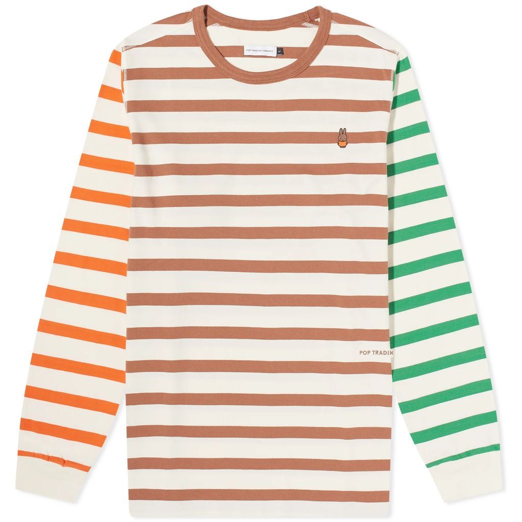 Men's x Miffy Long Sleeve Multi Stripe T-Shirt