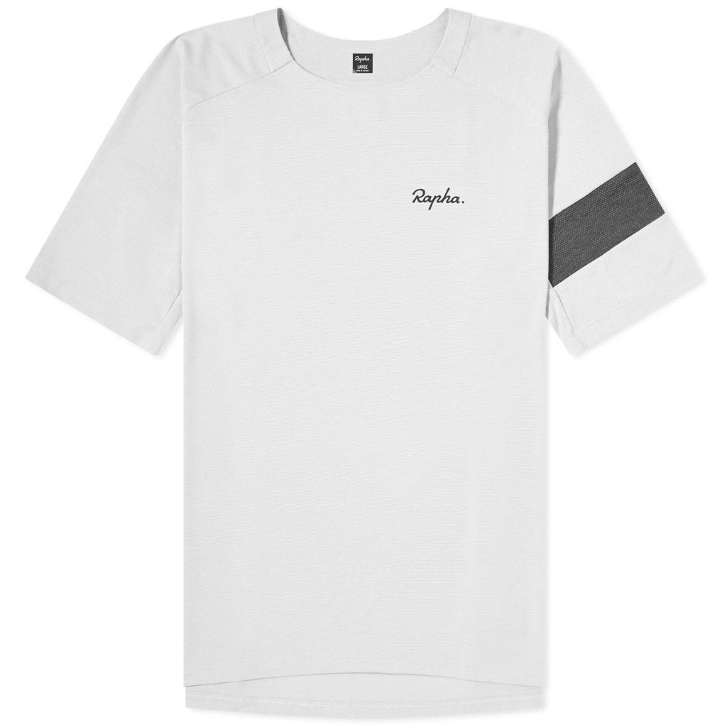 Men's Trail Technical T-Shirt Light Grey/Black