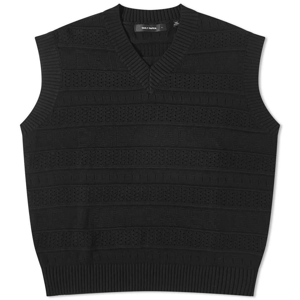 Men's Rashidi Spencer Knitted Vest Black