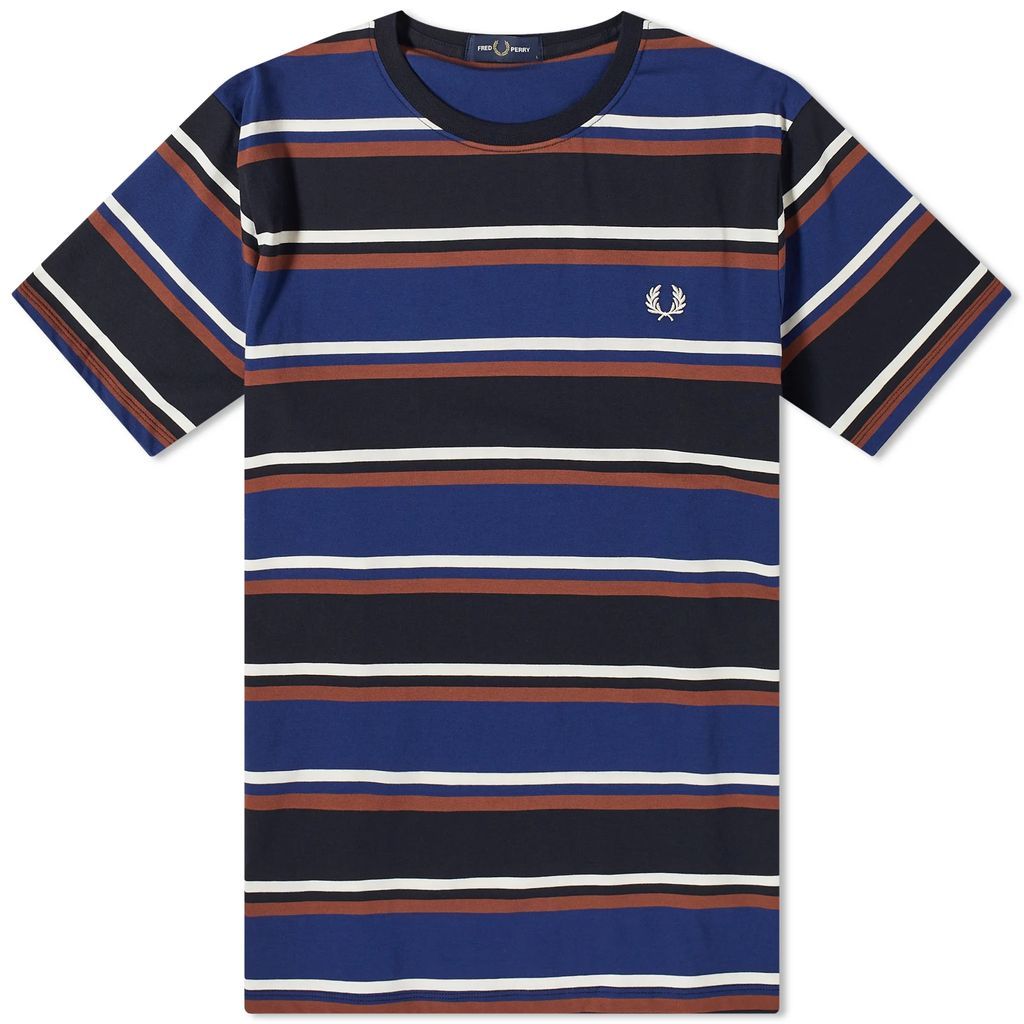 Men's Bold Stripe T-Shirt French Navy
