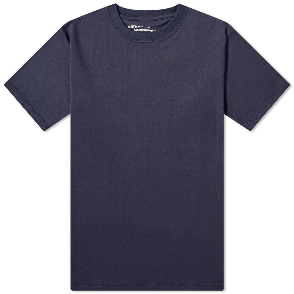 Men's Loopwheel COOLMAX Jersey T-Shirt Navy
