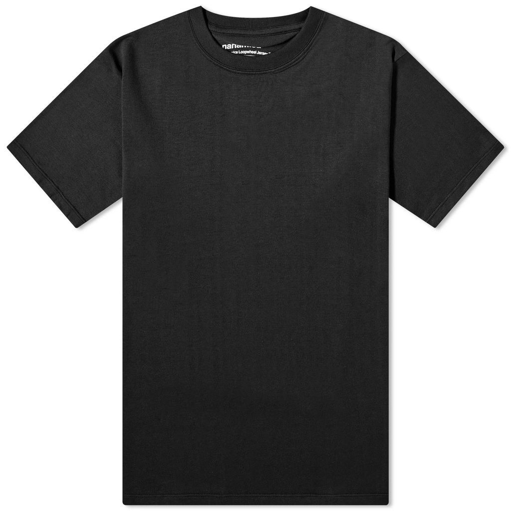 Men's Loopwheel COOLMAX Jersey T-Shirt Black