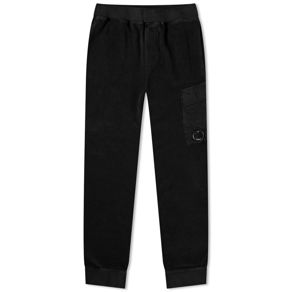 Men's Reverse Brushed & Emerized Fleece Sweatpants Black