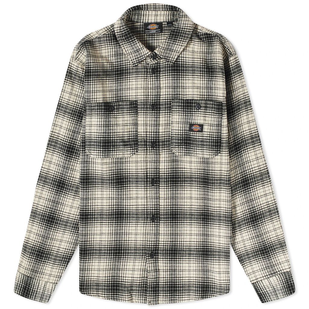 Men's Evansville Flannel Overshirt Whitecap Grey
