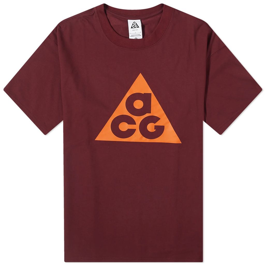 Men's Acg Logo T-Shirt Night Maroon