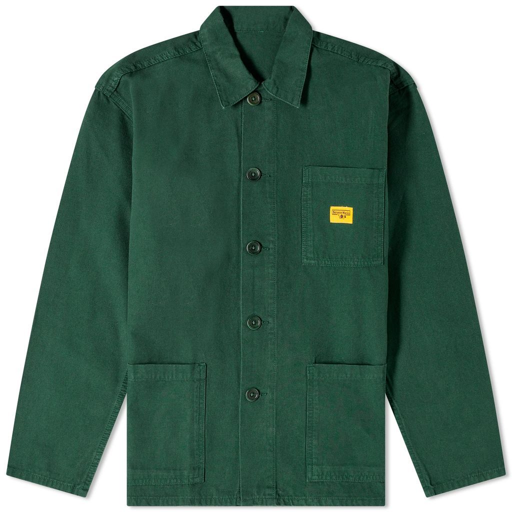 Men's Canvas Coverall Jacket Forest