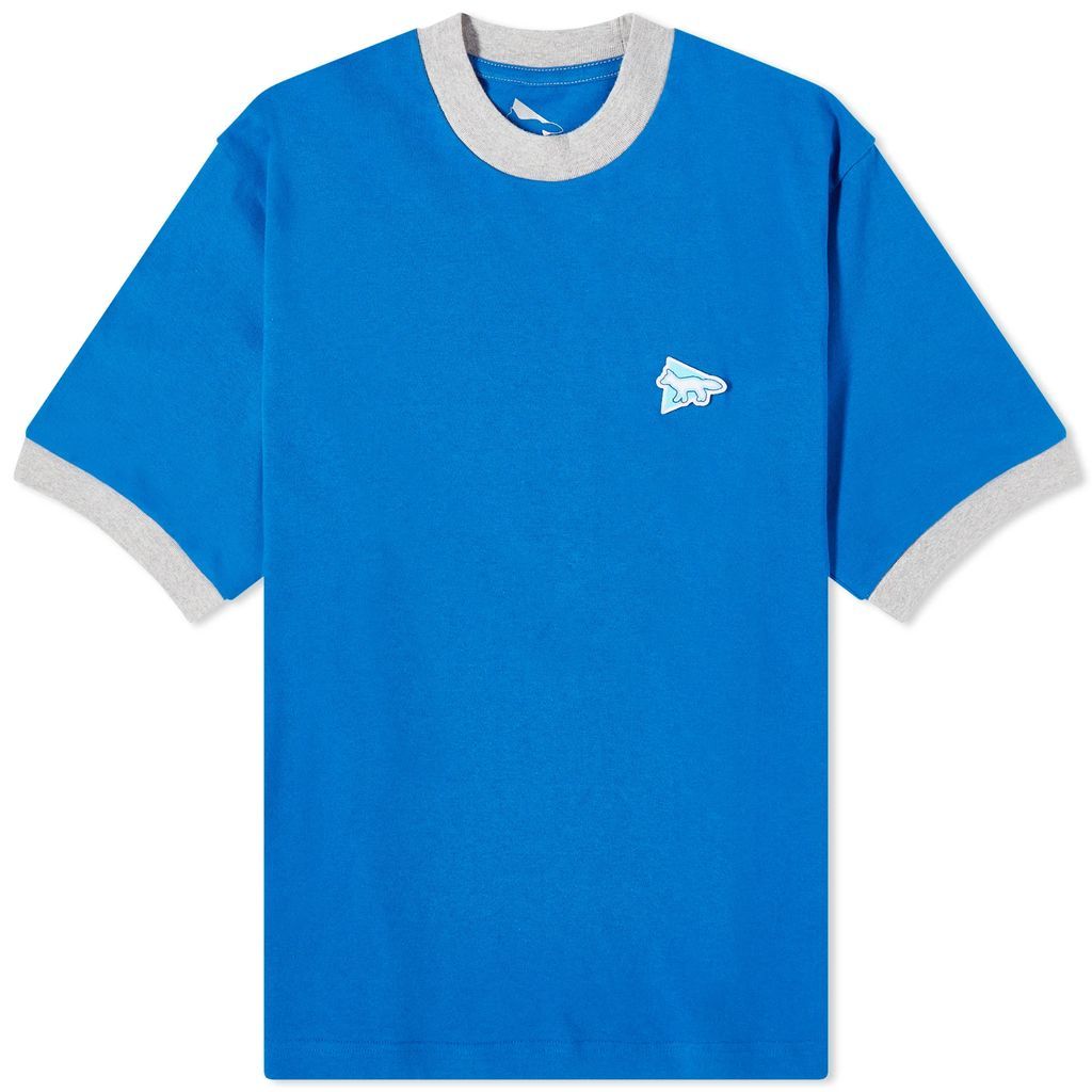 Men's x Maison Kitsune Ringer T-Shirt Blue