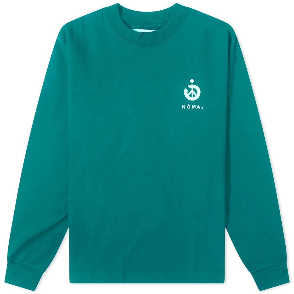 Men's Long Sleeve Logo T-Shirt Green