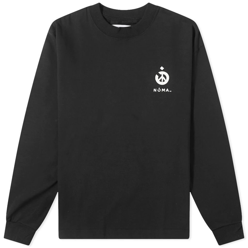 Men's Long Sleeve Logo T-Shirt Black