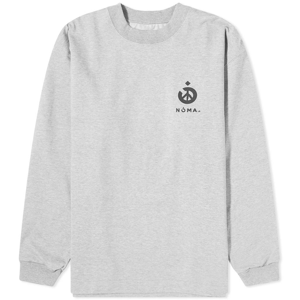 Men's Long Sleeve Logo T-Shirt Grey