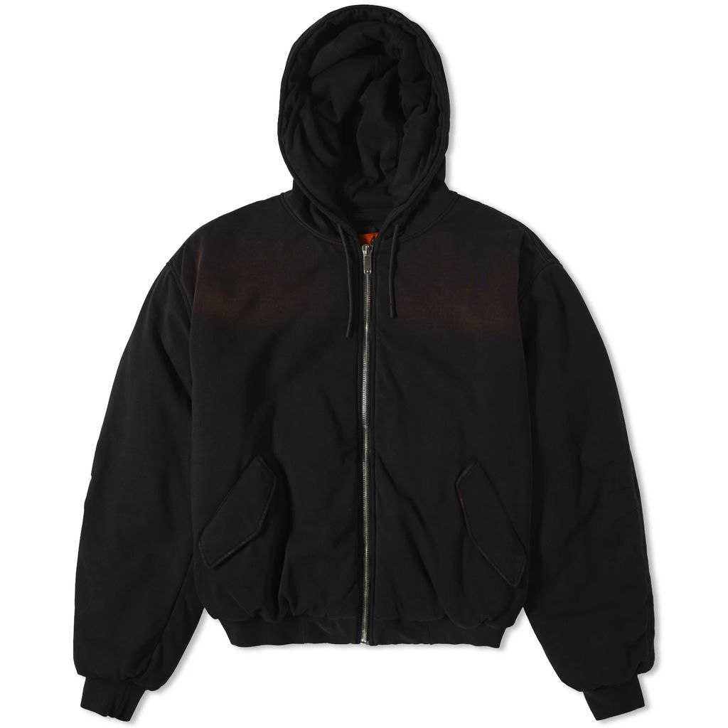Men's Hooded Zip Jacket Black