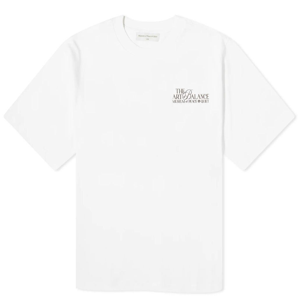 Men's Art Of Balance T-Shirt White