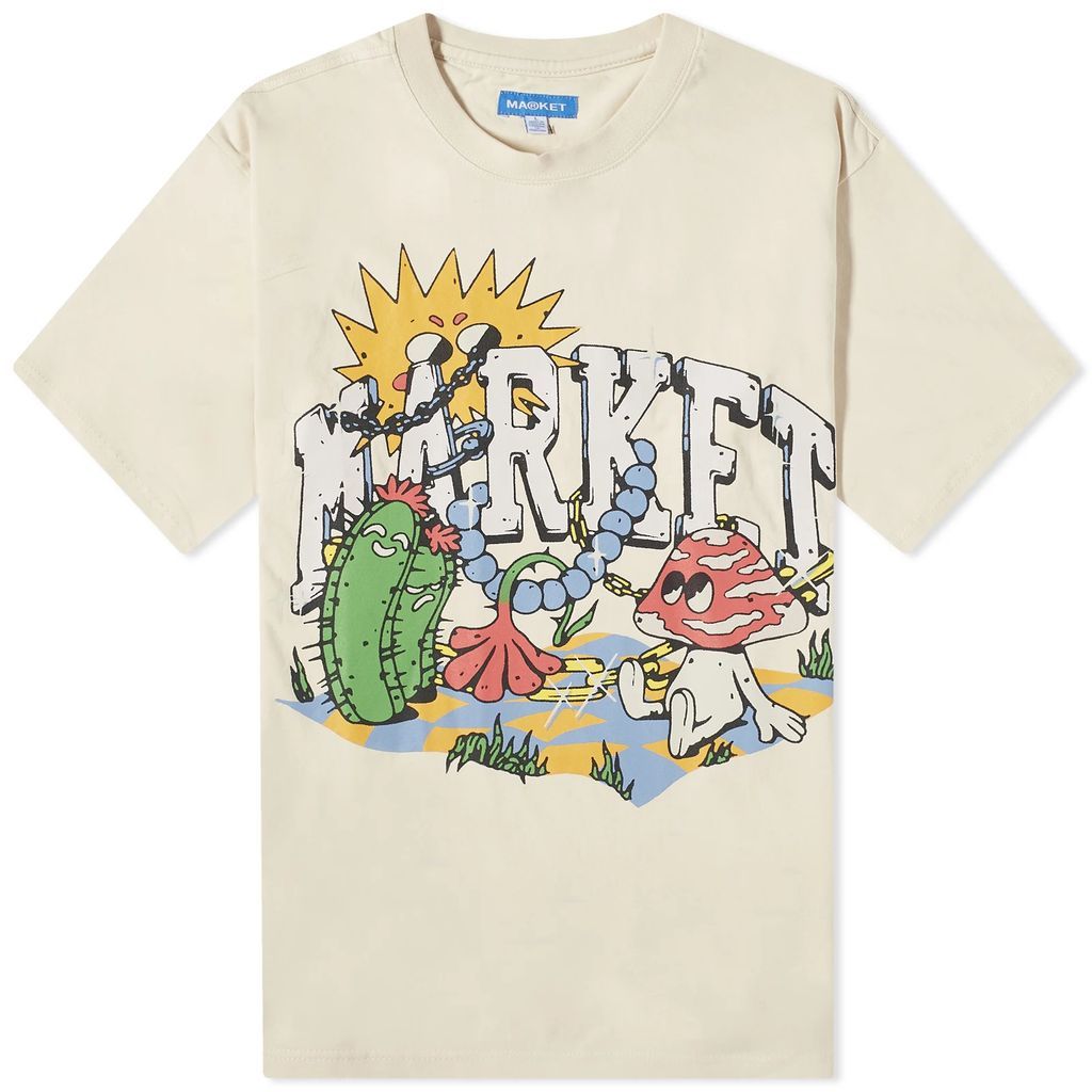 Men's Fantasy Farm T-Shirt Ecru