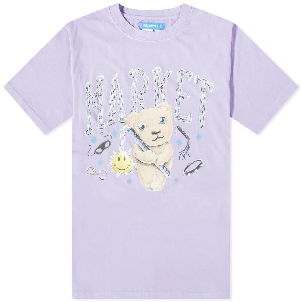 Men's Soft Core Bear T-Shirt Orchid