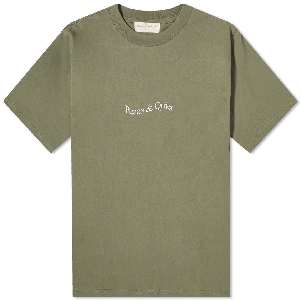 Men's Wordmark T-Shirt Olive