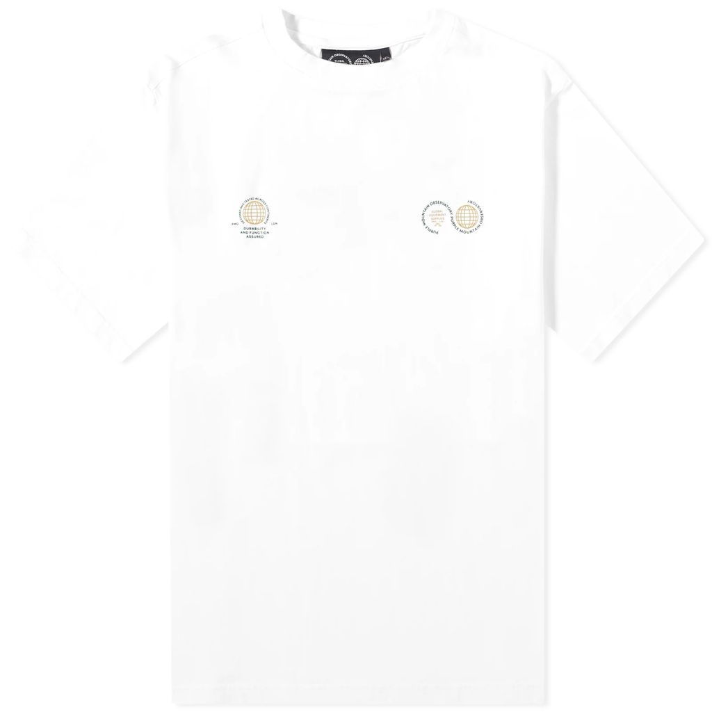 Men's Globe T-Shirt White