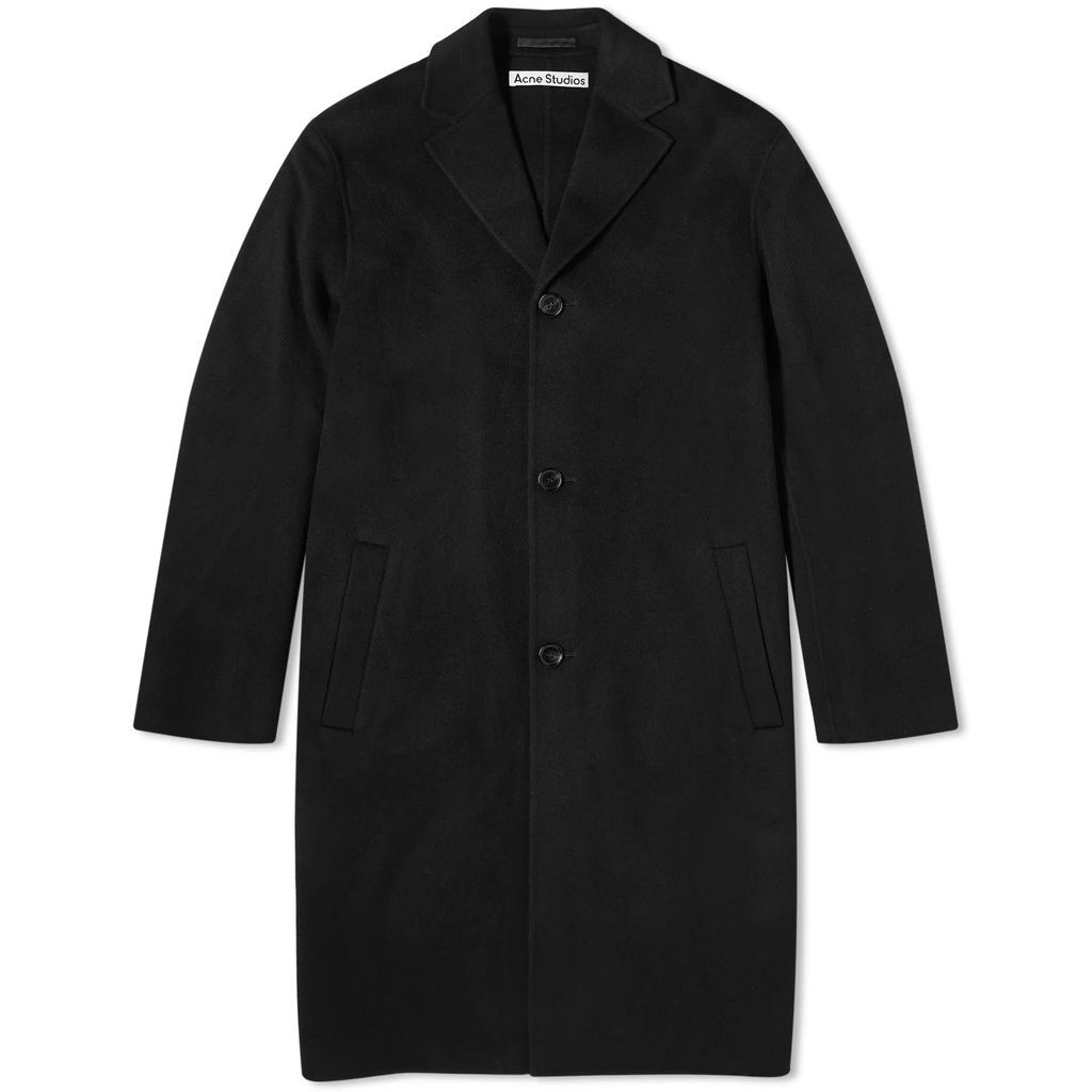 Men's Dalio Double Chesterfield Coat Black