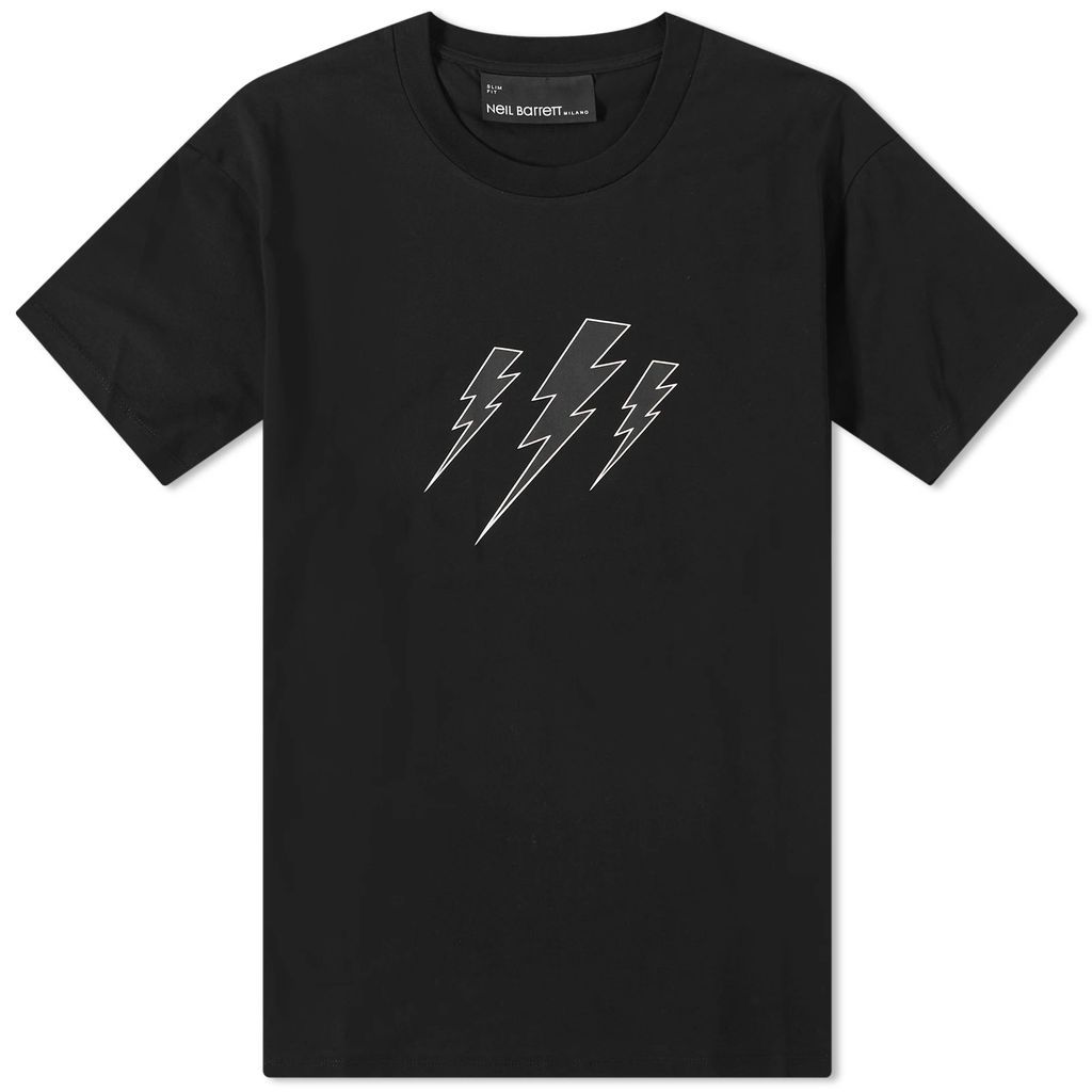 Men's Triple Bolt T-Shirt Black