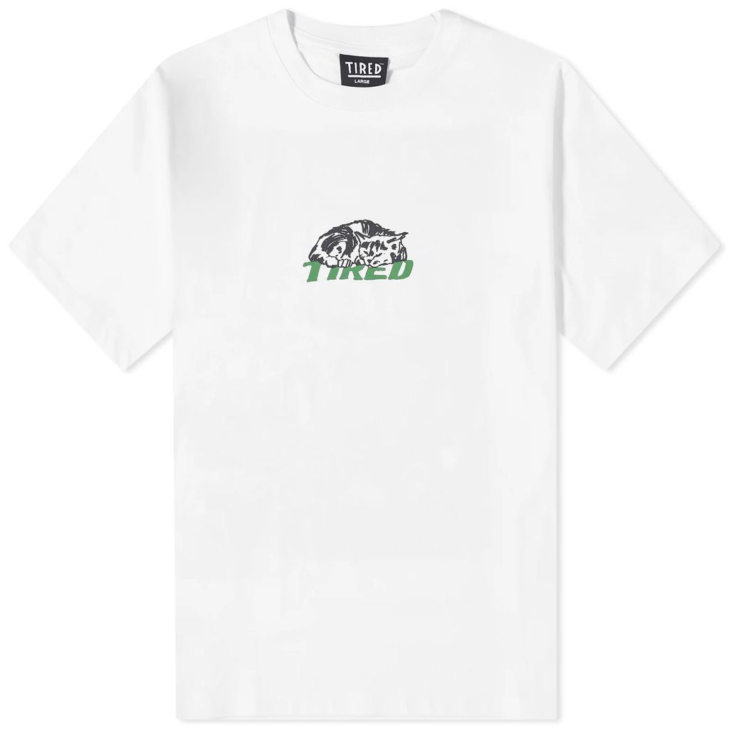 Men's Cat Nap T-Shirt White