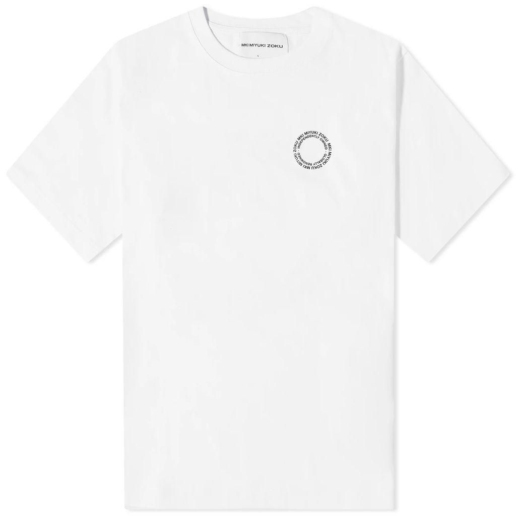 Men's Circle T-Shirt White