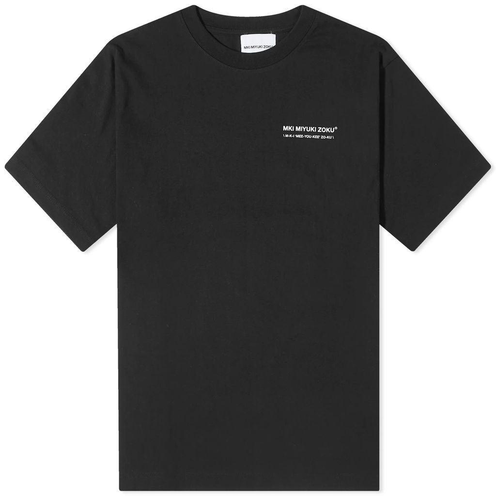 Men's Phonetic T-Shirt Black