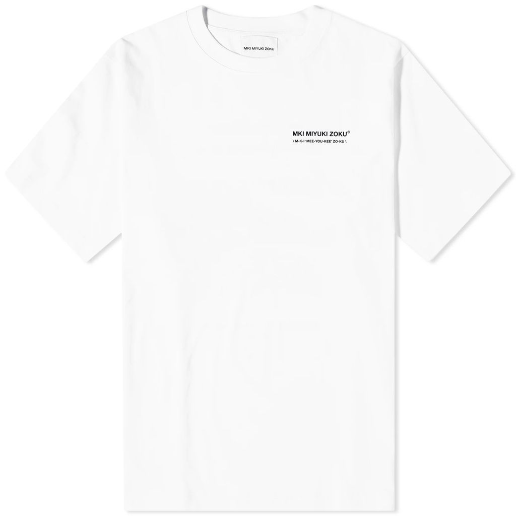 Men's Phonetic T-Shirt White