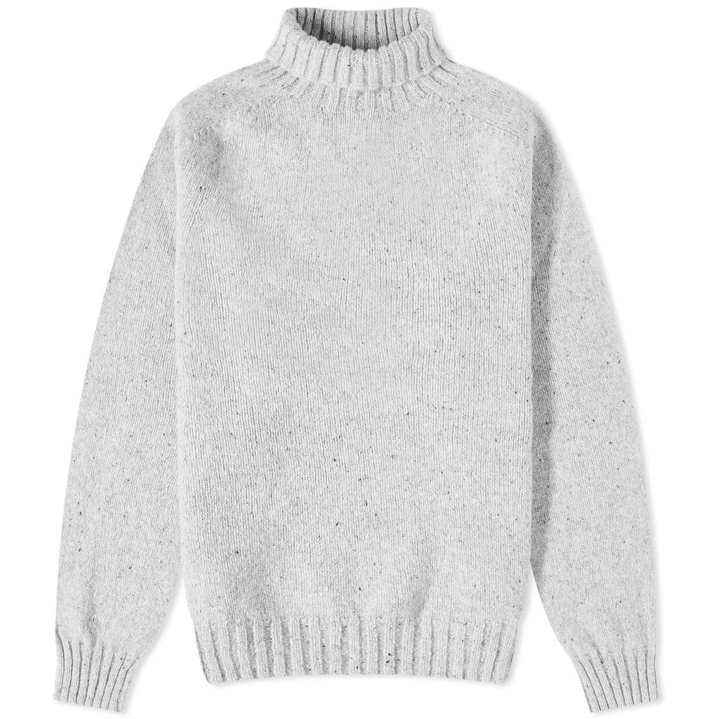 Howlin' Moonchild Donegal Roll Neck Knit Silver