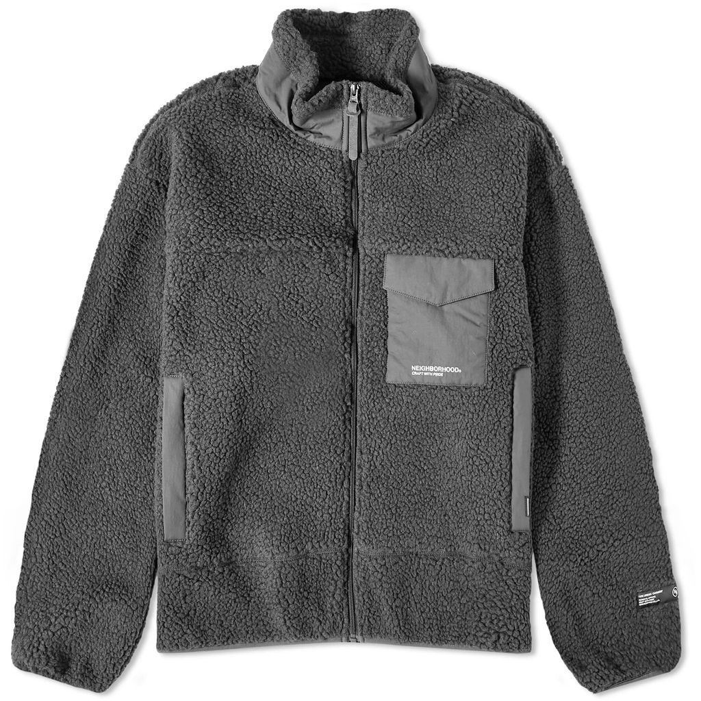 Men's Boa Fleece Jacket Grey