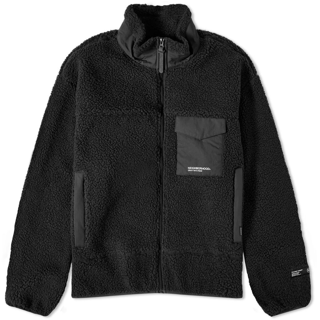 Men's Boa Fleece Jacket Black