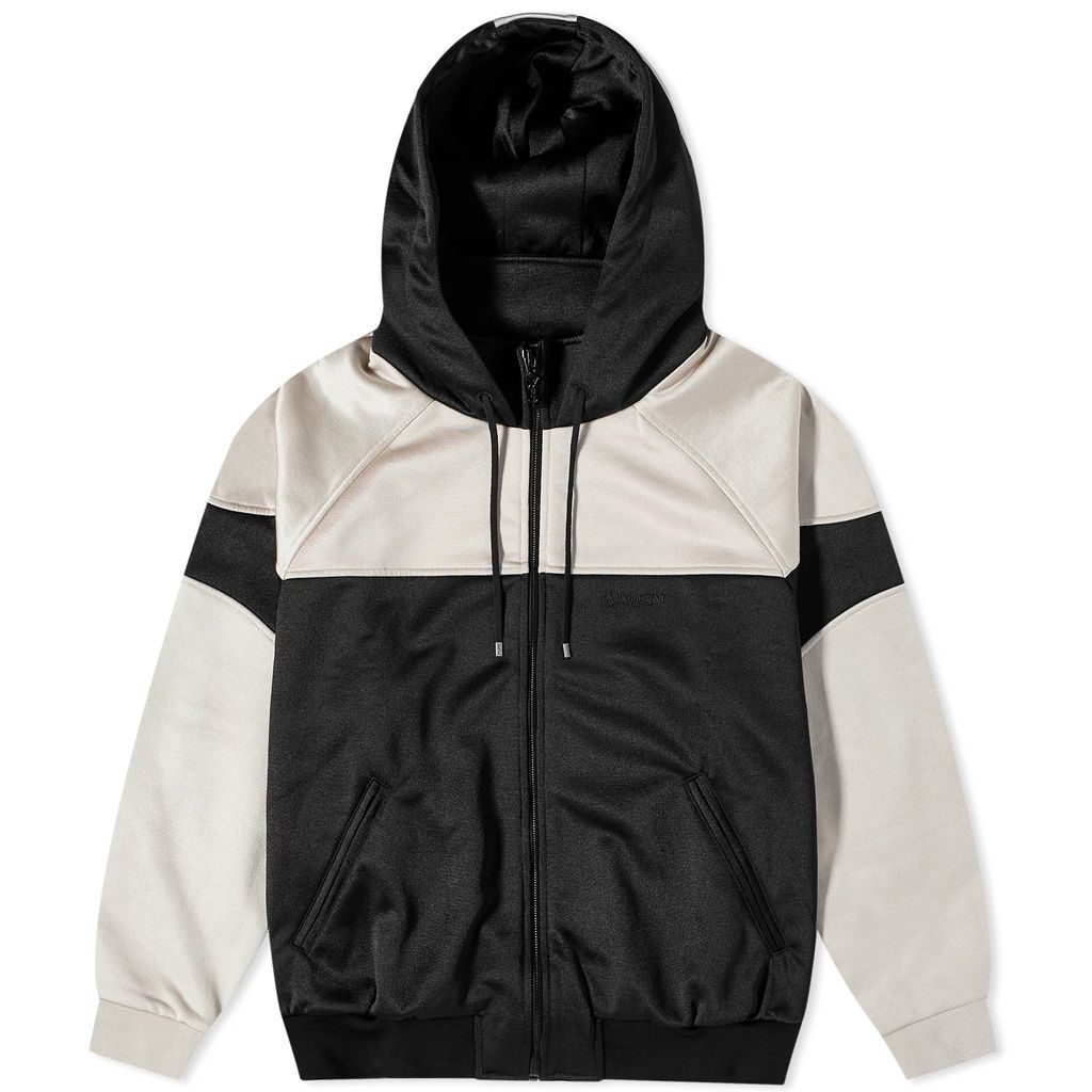 Men's Hooded Sports Jacket Black/Pearl