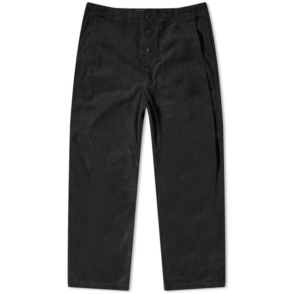 Relaxed Cord Pants Black