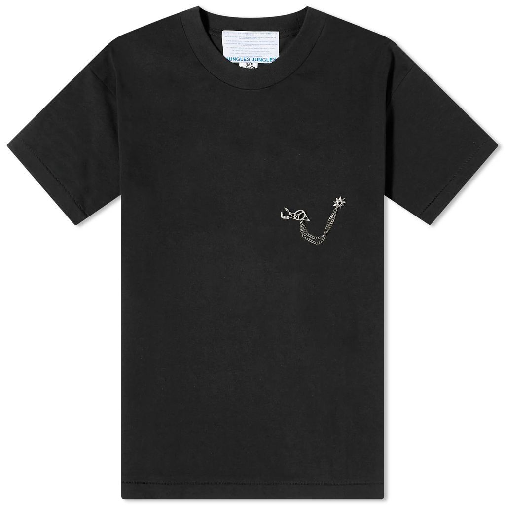 Men's Peace Man T-Shirt Black